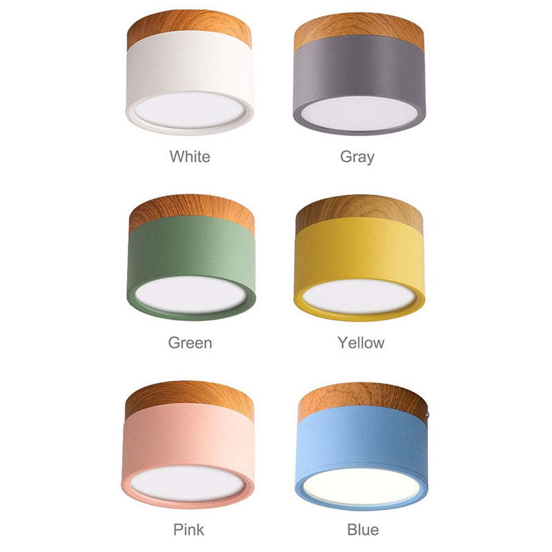 Luxin Cylindrical Flush Mount Ceiling Light-Relic Pieces