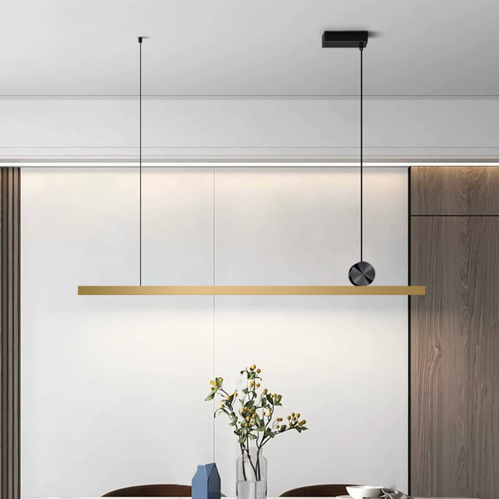Hedomik Modern Linear Asymmetrical Pendant Light