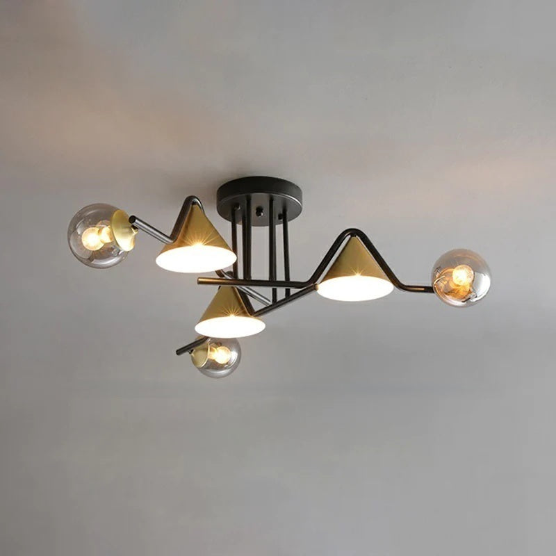 Pekulus Design LED Flush Mount Ceiling Light Bedroom/Living Room