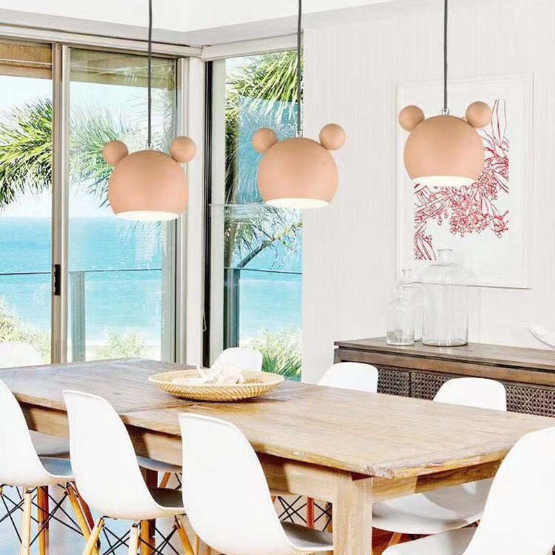 Jakerur Mouse Head Pendant Light, 5 Colour