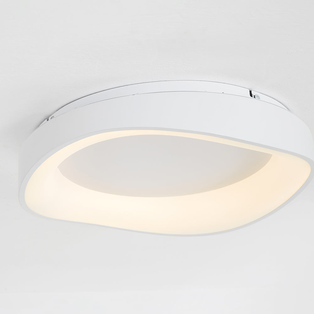 Rimopel Modern Wave Flush Mount Ceiling Light