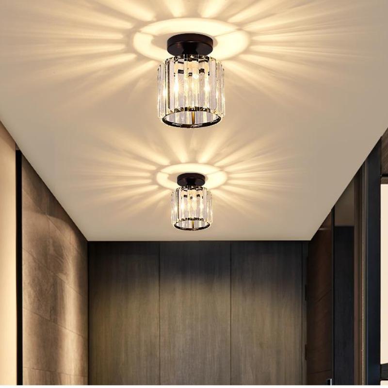Cerin Modern /Crystal Ceiling Light, 3 Colors-Relic Pieces
