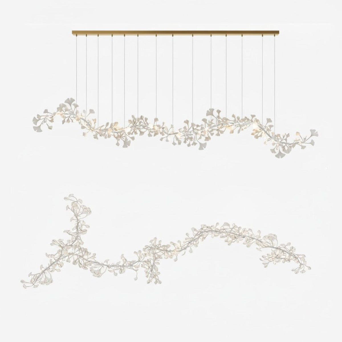 Thalorienne Gingko Chandelier