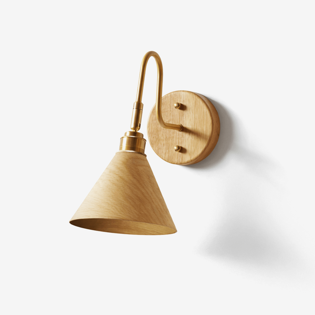 Hugo Wood Wall Light