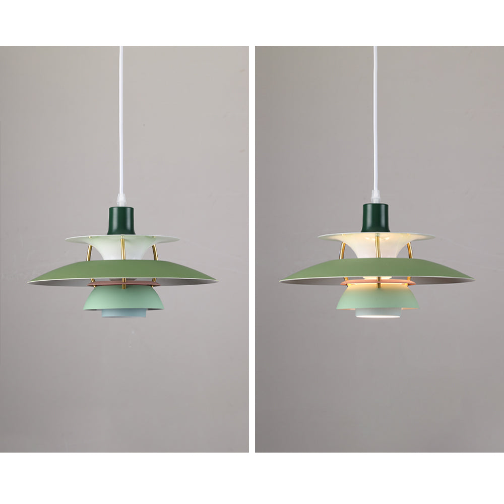 Rasalom Macaron Umbrella Pendant Light, 15 Colour