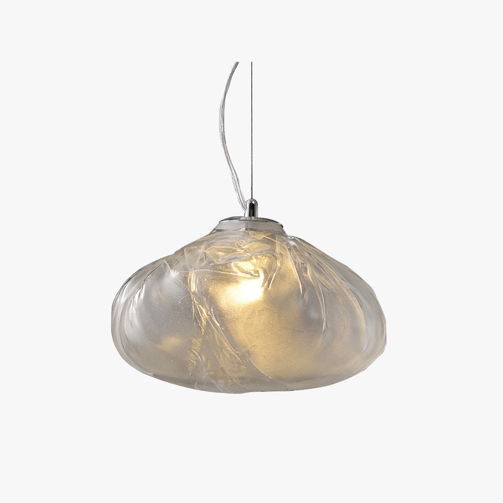 Colopuk Minimalist Spherical Glass Pendant Light, 3 Colour