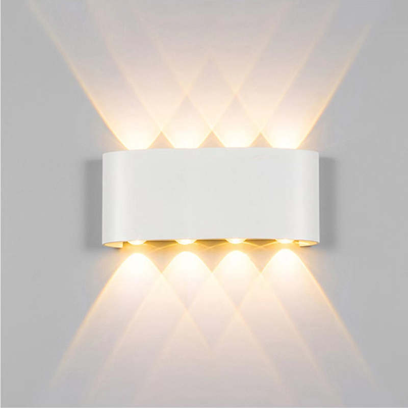 Nirex Wall Lamp Modern Rectangular Outdoor Water-wave-Relic Pieces