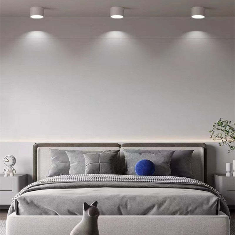 Luxin Cylindrical Flush Mount Ceiling Light-Relic Pieces