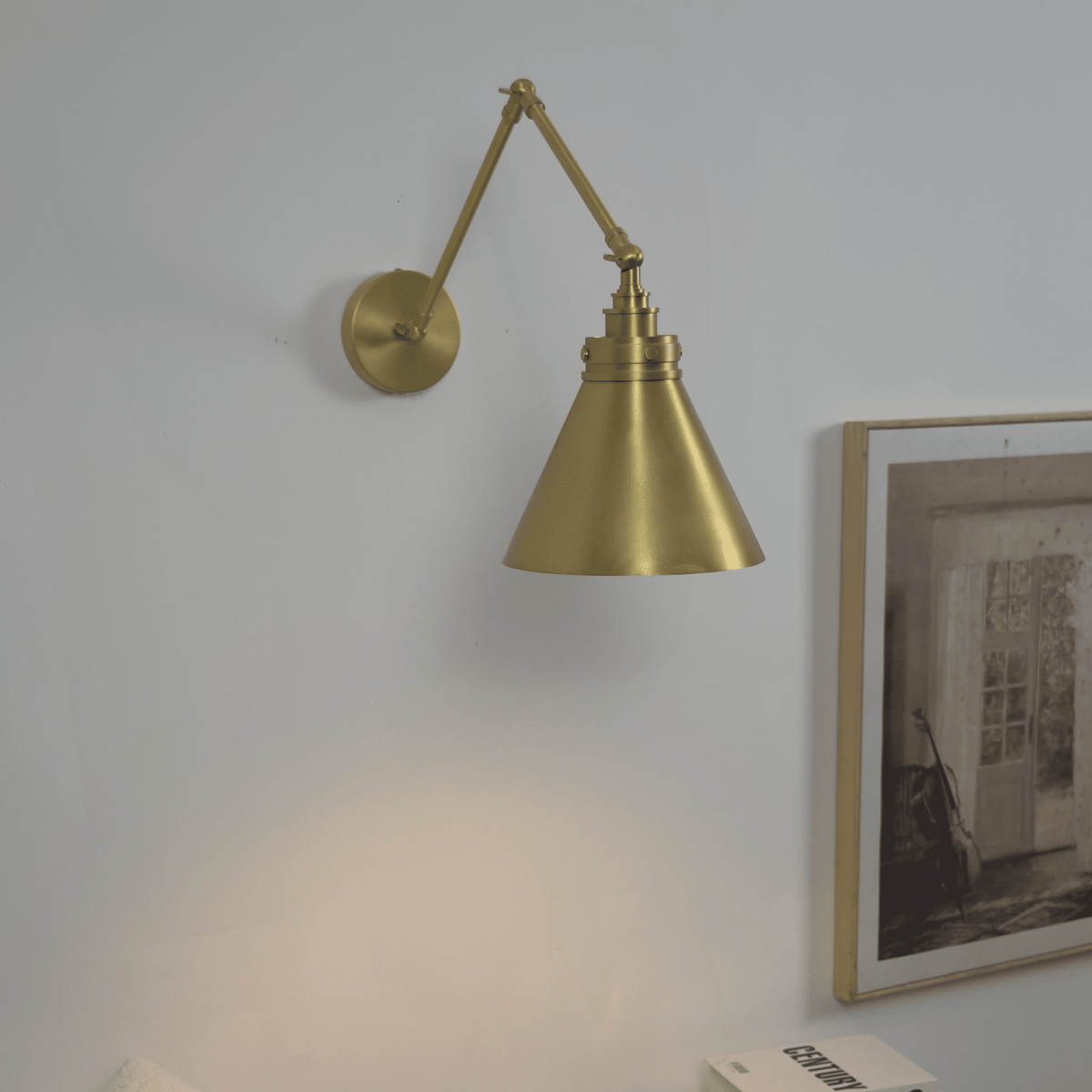 Teriielia Swing Arm Wall Sconce