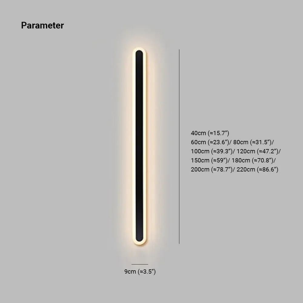 Rio Outdoor Wall Lamp Linear Oval-Relic Pieces