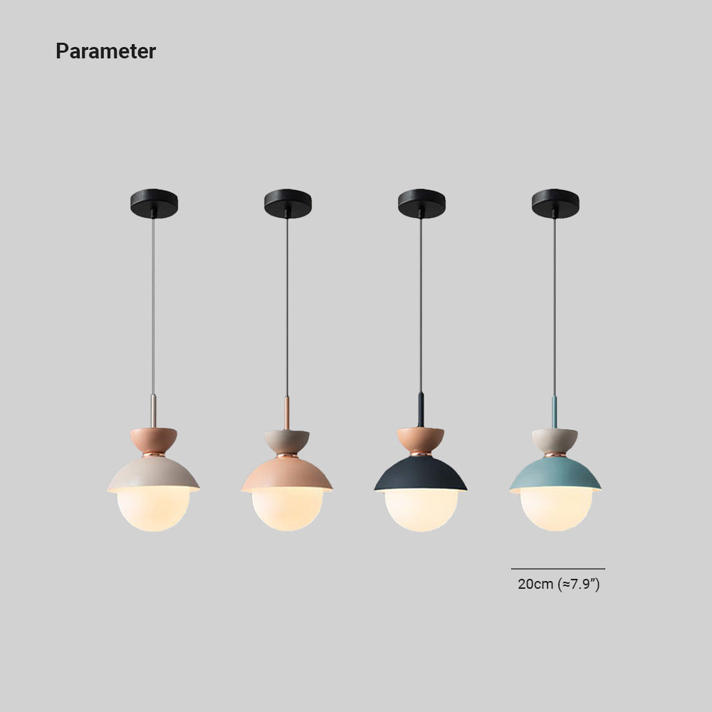Sedeviti Nordic Minimalist Globe Pendant Light，4 Colours