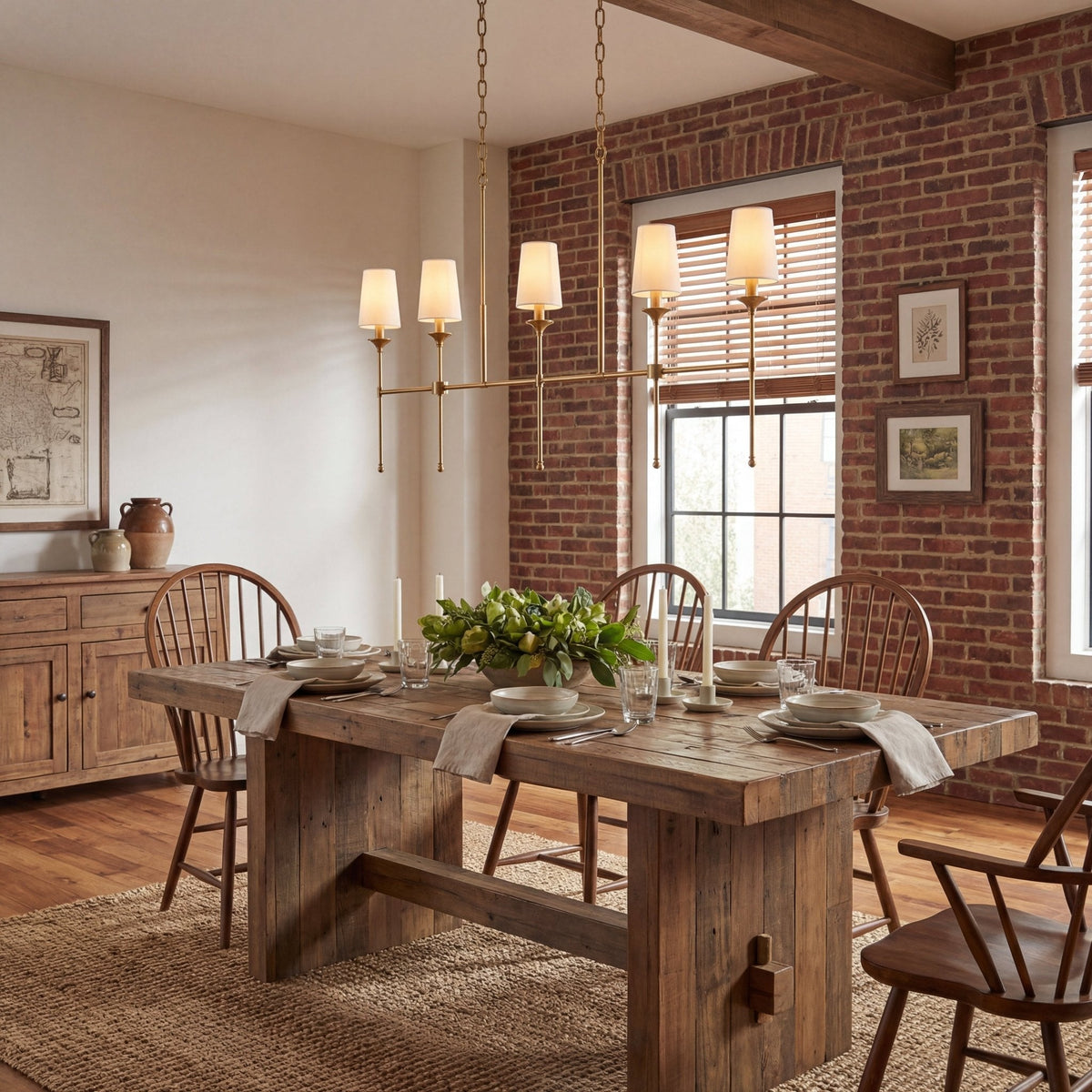 Noruine Row Linear Chandelier