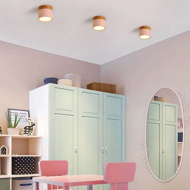 Luxin Cylindrical Flush Mount Ceiling Light-Relic Pieces