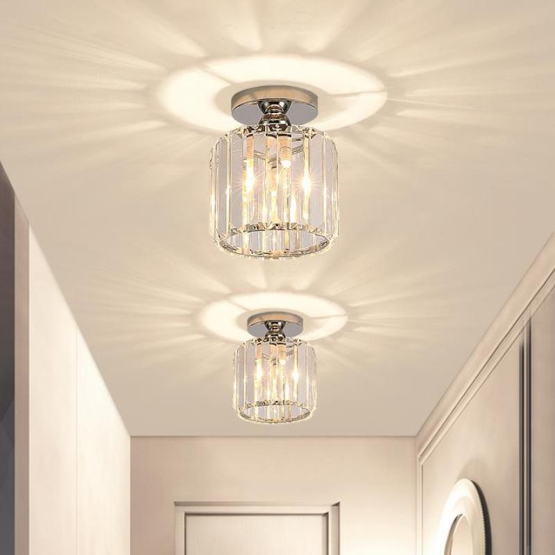 Cerin Modern /Crystal Ceiling Light, 3 Colors-Relic Pieces