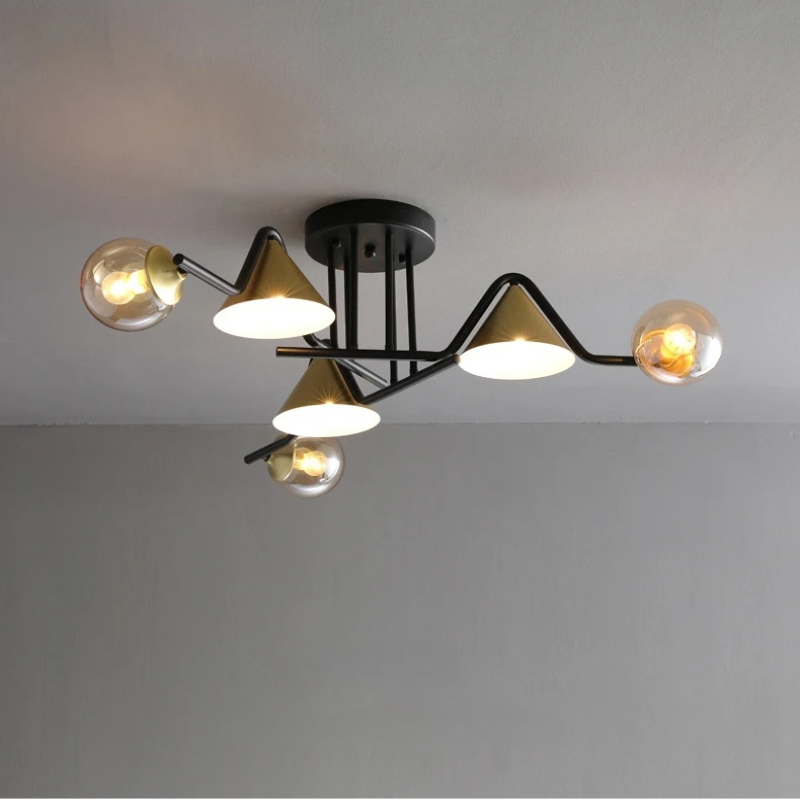 Pekulus Design LED Flush Mount Ceiling Light Bedroom/Living Room