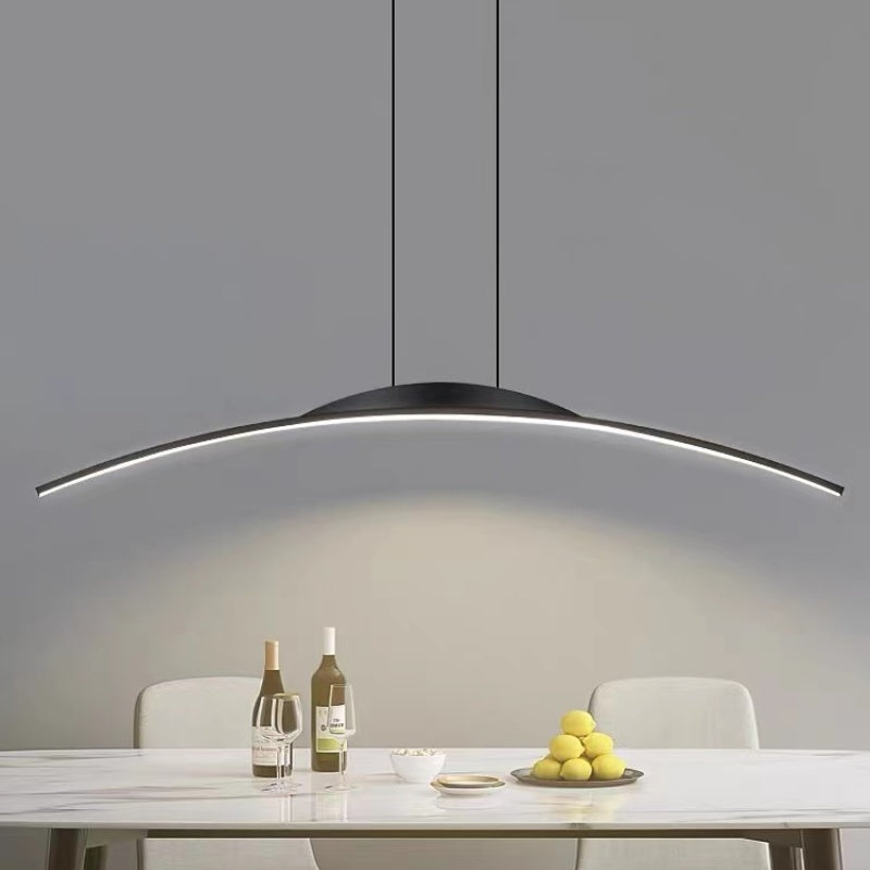 Xeli Minimalist Linear Remote Control Pendant Light-Relic Pieces