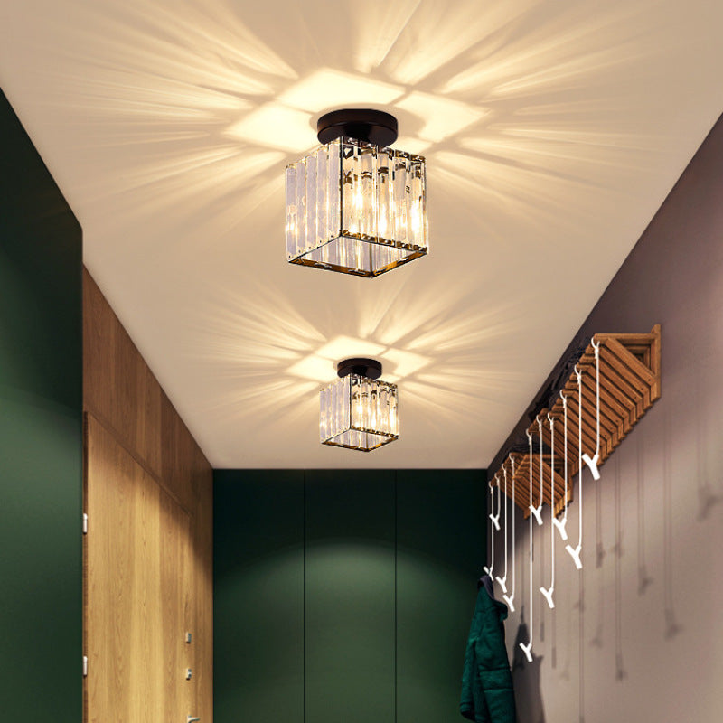 Cerin Modern /Crystal Ceiling Light, 3 Colors-Relic Pieces