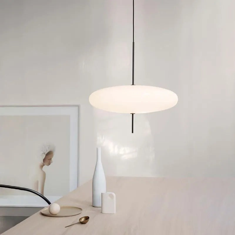 Wivovur Nordic Modern Oval Single Pendant Light