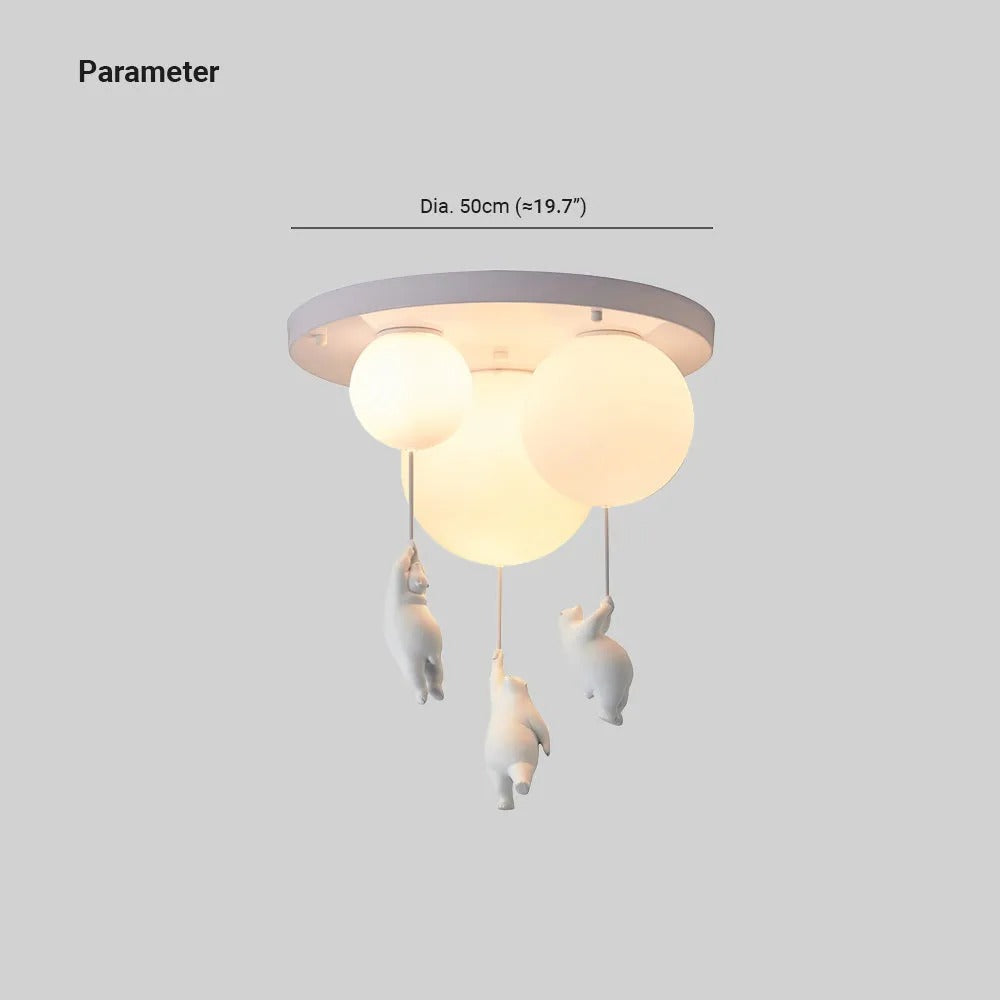 Seron Bear Balloon Ceiling /Pendant Light-Relic Pieces