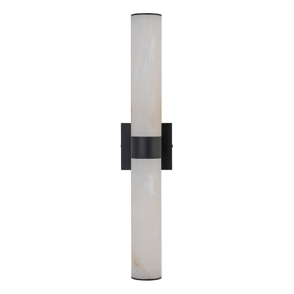 Glitre LED Linear Alabaster Bathroom Wall Sconce-Relic Pieces