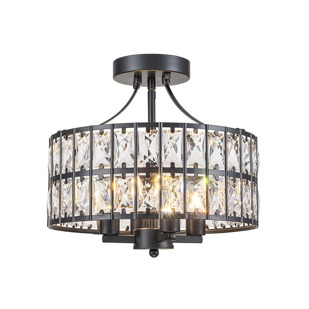 Nordunix Modern Glam Crystal Ceiling Light-Relic Pieces