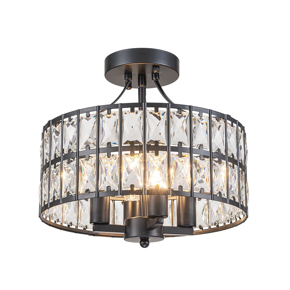 Nordunix Modern Glam Crystal Ceiling Light-Relic Pieces
