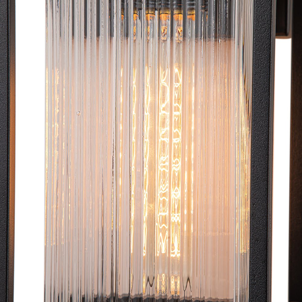 Vireon Outdoor Modern Glass Wall Lantern-Relic Pieces