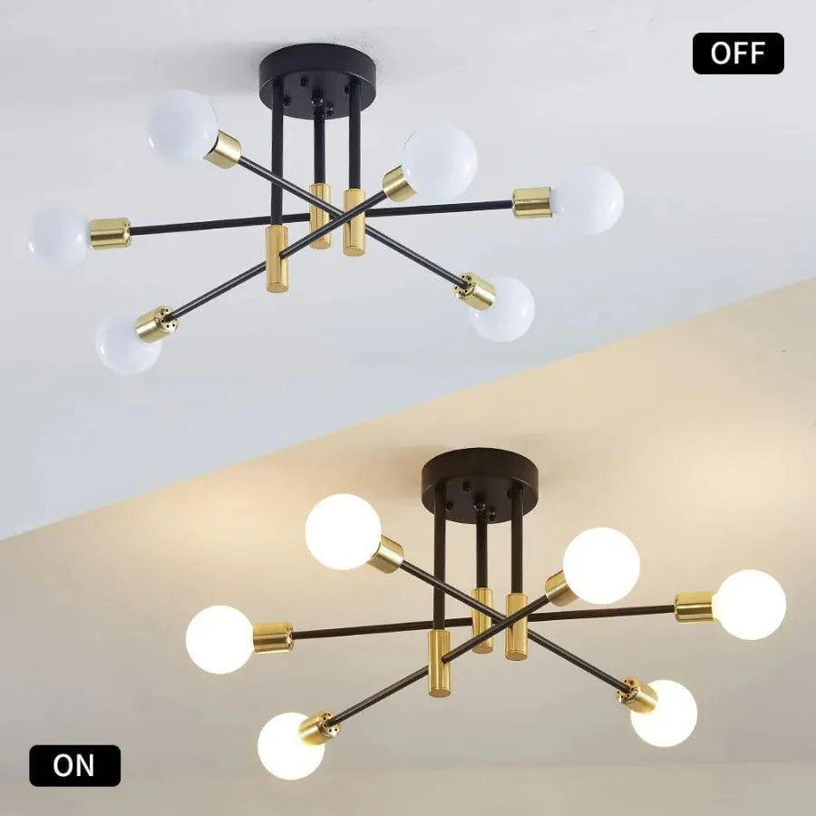 Bori Retro Satellite Shape Ceiling Light-Relic Pieces