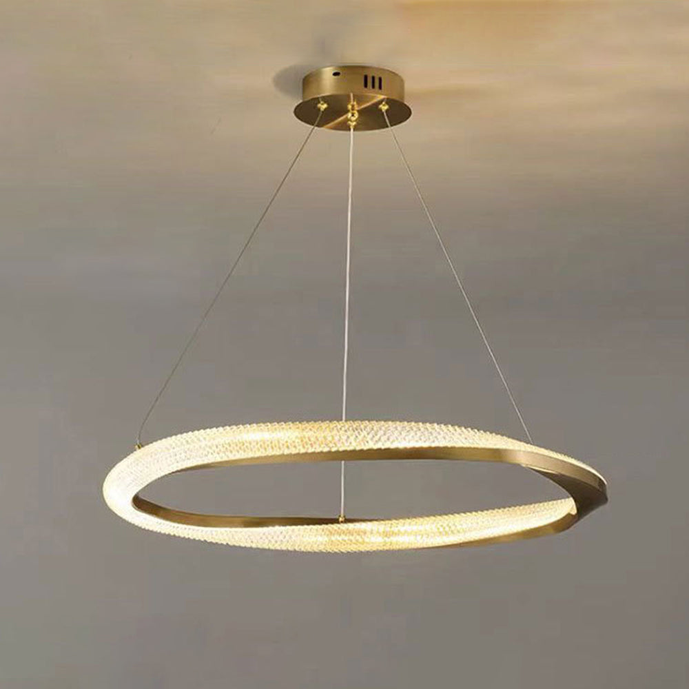 Cilavul Pendant Light, Aluminium & Arcylic, 1/2 Rings, 2 Color
