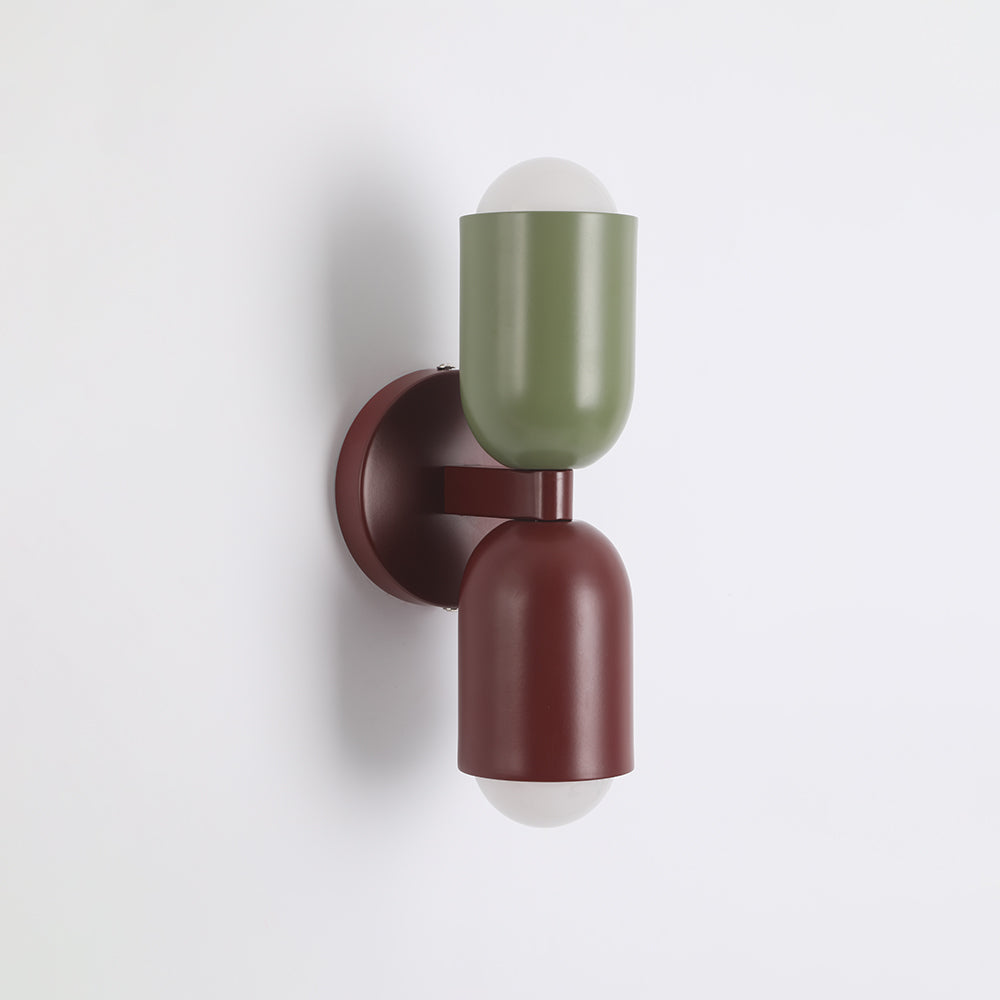Surix Double-Headed Colorful Wall Lamp-Relic Pieces